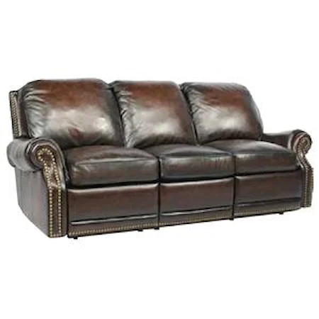 Premier II Reclining Sofa for Comfortable Feel and Traditional Style